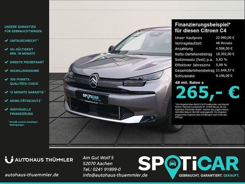 Gebraucht Citroën C4 131 PS (96 kW) 2026 Mercure grau SUV