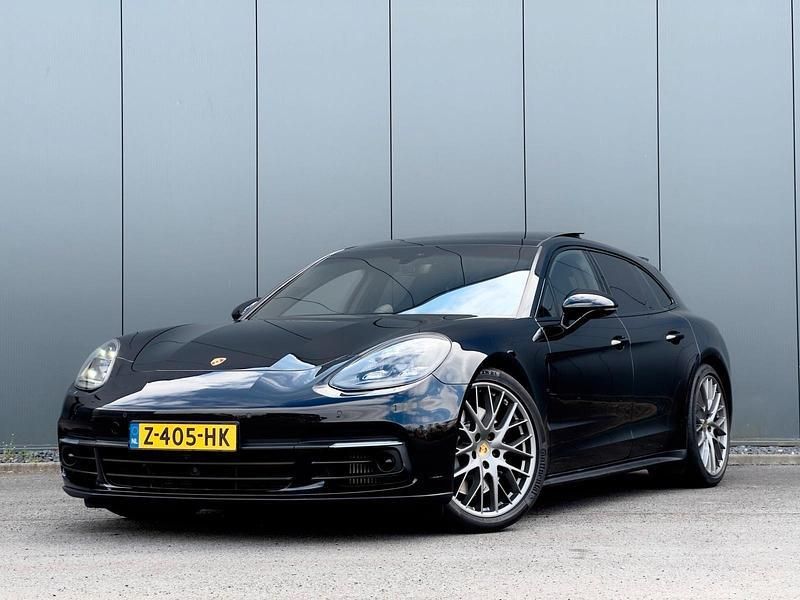 Schwarz Gebraucht 2018 Porsche Panamera Turbo Limousine | 66.000 € (Fairer Preis) - Bild 1/4