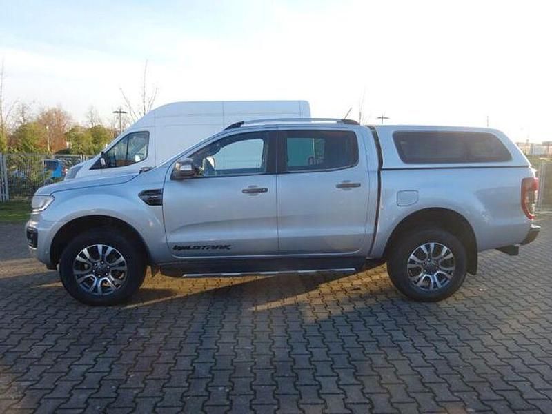Gebraucht Ford Ranger Wildtrack 212 PS (155 kW) 2022 Moondust silber metallic Pickup