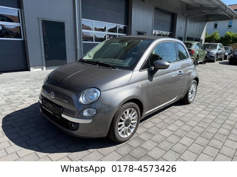 Grau Gebraucht 2012 Fiat 500C Lounge Cabrio | 4.900 € (Guter Preis) - Bild 1/4