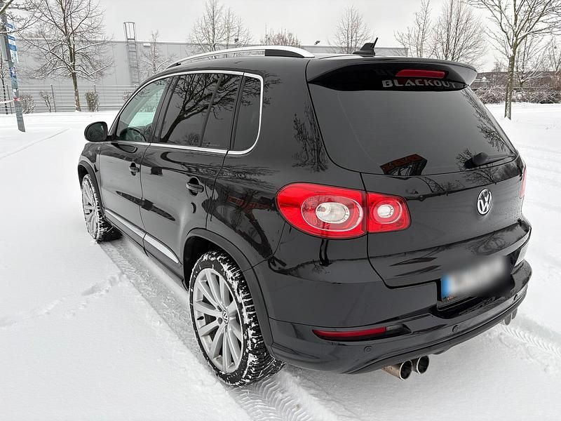 Gebraucht VW Tiguan R-line 200 PS (147 kW) 2009 Schwarz SUV