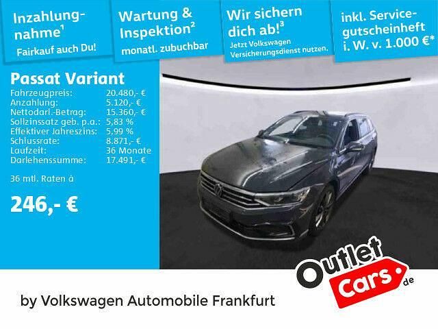 Grau Gebraucht 2021 VW Passat GTE Kombi | 20.480 € (Fairer Preis) - Bild 1/1