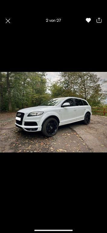 Weiß Gebraucht 2015 Audi Q7 S-Line SUV | 20.000 € (Superpreis) - Bild 1/4