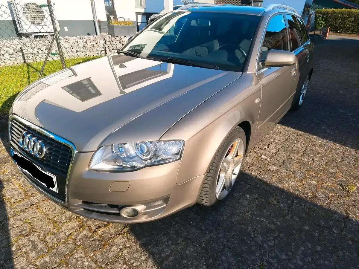 Używany Audi A4 170 KM (125 kW) 2008 Żółty Kombi