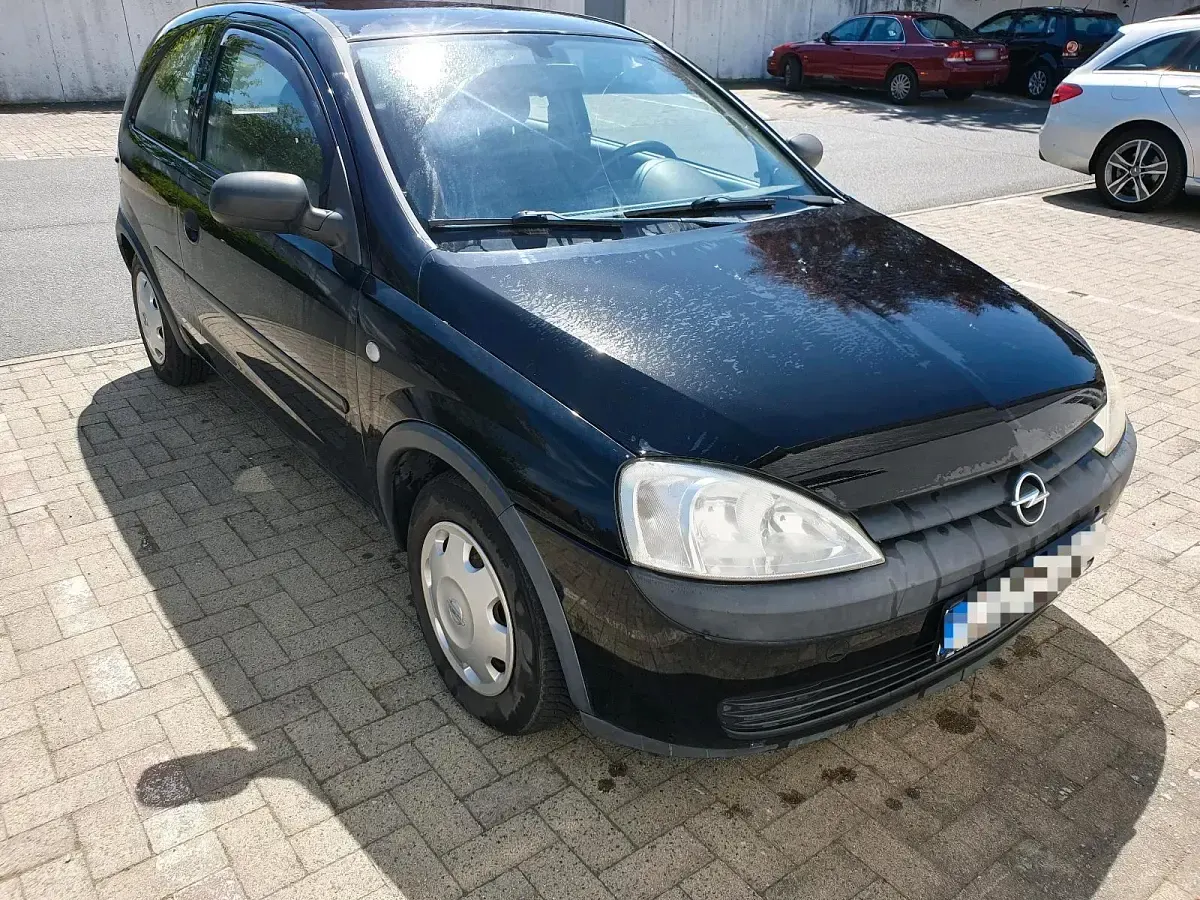 Gebraucht Opel Corsa 75 PS (55 kW) 2002 Schwarz Kleinwagen