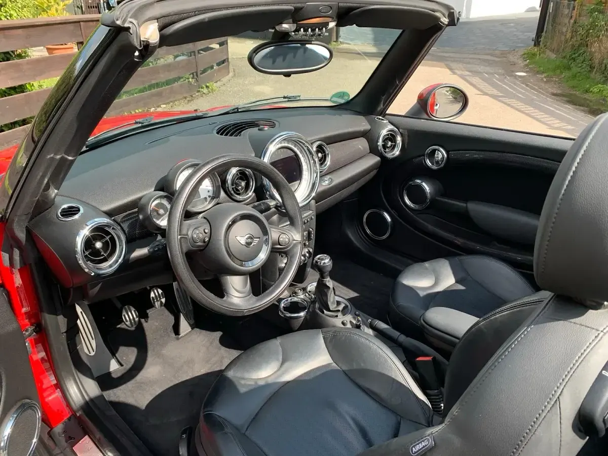Gebraucht Mini Cooper S Cabriolet 184 PS (135 kW) 2012 Rot Cabrio