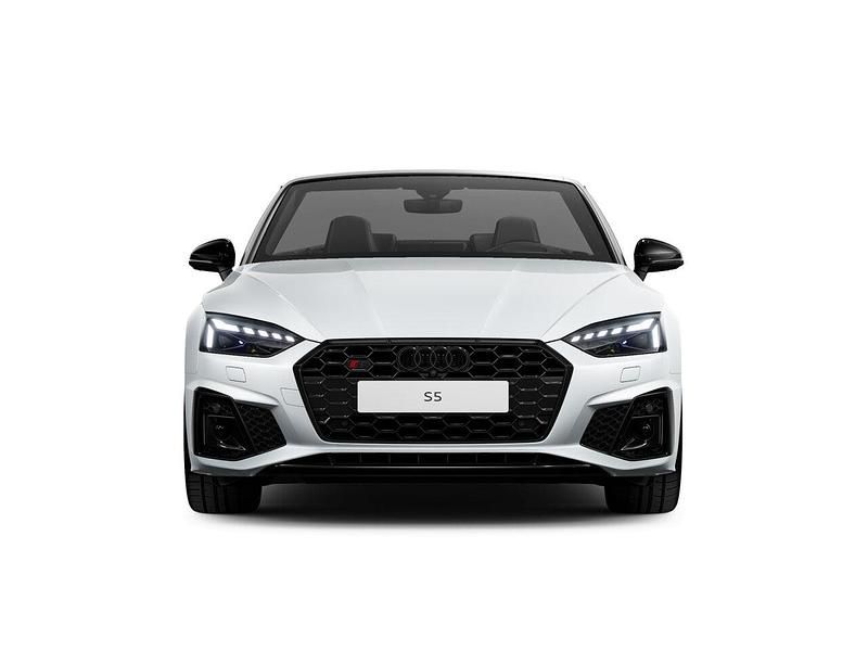 Gebraucht Audi S5 Comfort 354 PS (260 kW) 2024 Gletscherweiß metallic verdeck schwarz (metallic) Cabrio