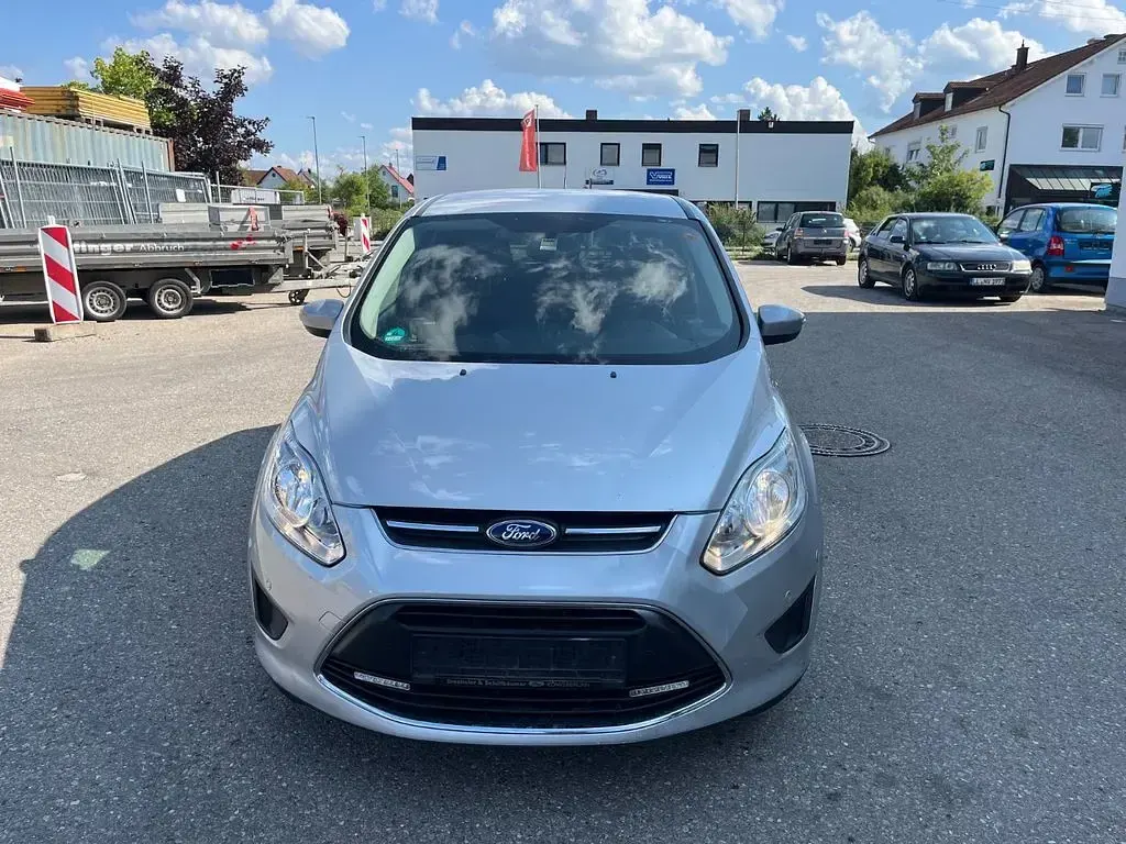 Gebraucht Ford Grand C-Max Titanium 116 PS (85 kW) 2012 Silber Van / Kleinbus