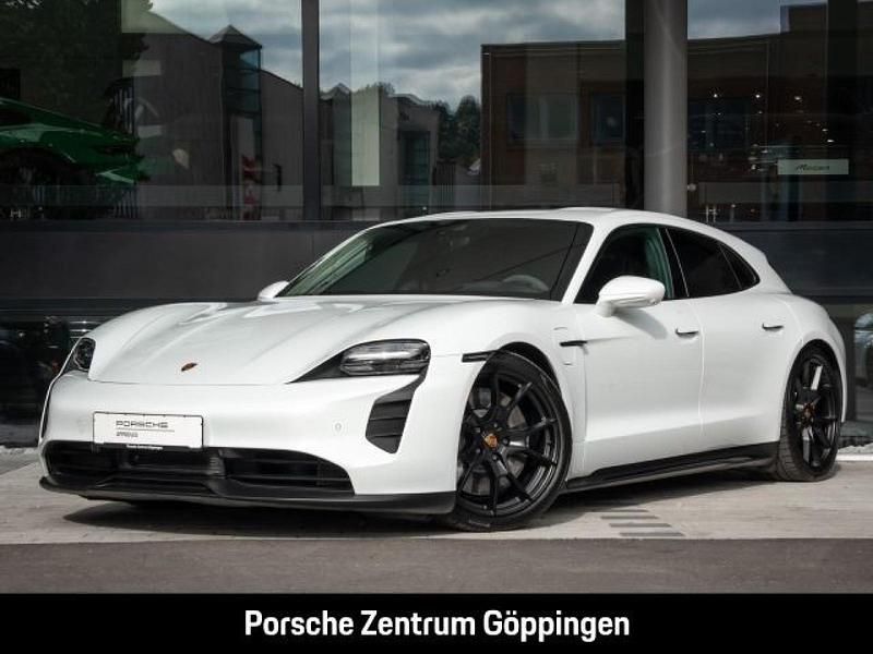 Carraraweißmetallic Gebraucht 2023 Porsche Taycan GTS Sport Turismo Limousine | 72.880 € (Guter Preis) - Bild 1/3