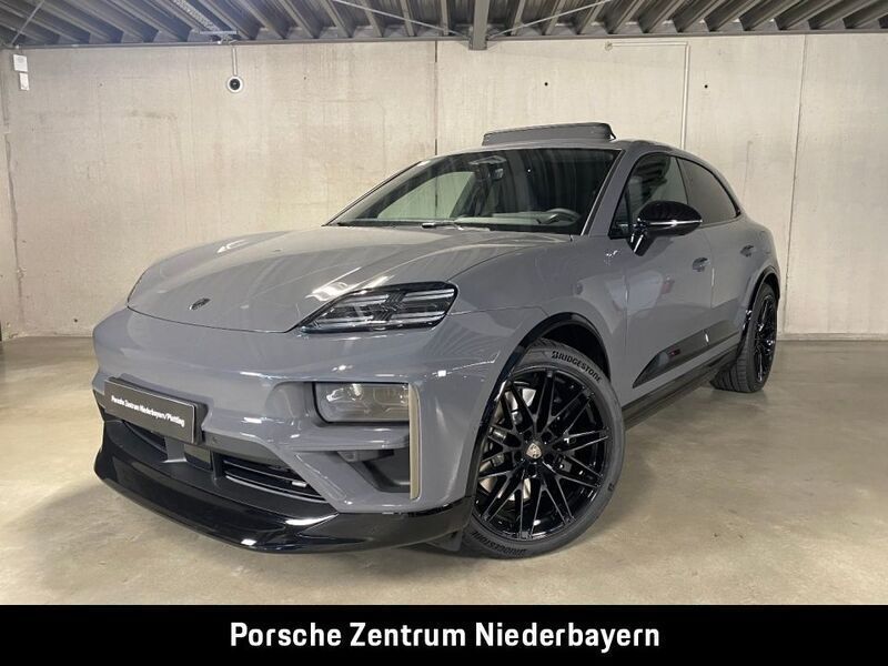 Schiefergrau neo Gebraucht 2024 Porsche Macan Turbo SUV | 129.900 € - Bild 1/4