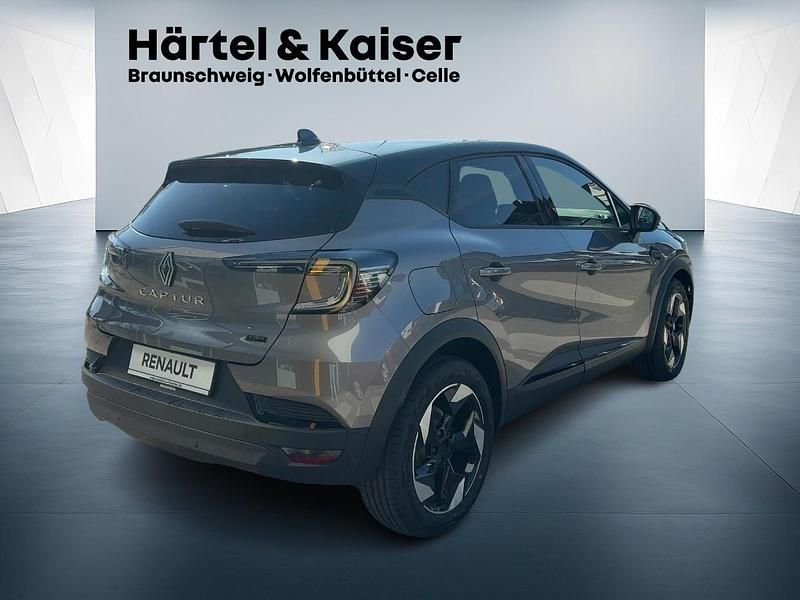 Neu Renault Captur Techno 2025 Stahlgrau mit dach in black pearlschwarz (grau) SUV