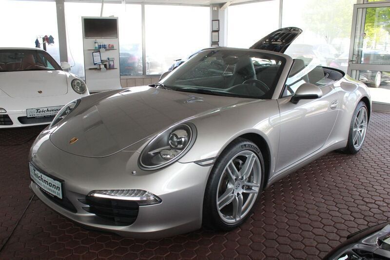 Silber Gebraucht 2012 Porsche 911 Carrera Cabriolet Cabrio | 75.991 € (Superpreis) - Bild 1/4