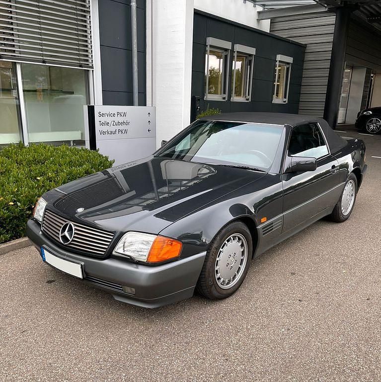 Gebraucht Mercedes SL500 326 PS (239 kW) 1990 Schwarz Cabrio