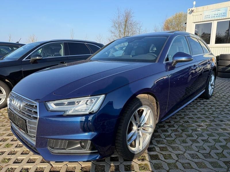 Używany Audi A4 S-Line 150 KM (110 kW) 2018 Niebieski Kombi