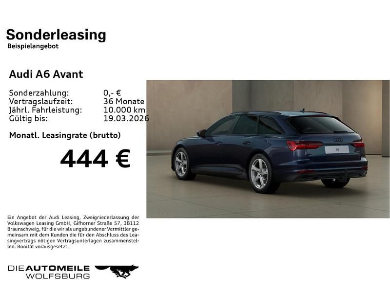 Gebraucht Audi A6 Advanced 245 PS (180 kW) 2025 Firmamentblau metallic Kombi