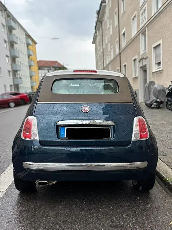 Gebraucht Fiat 500C Lounge 69 PS (50 kW) 2013 Blau Cabrio
