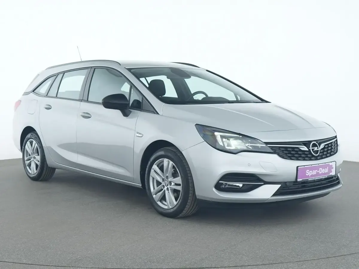 Gebraucht Opel Astra Edition 110 PS (80 kW) 2021 Silber Kombi