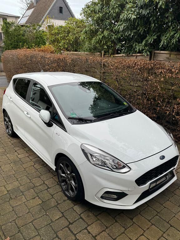 Gebraucht Ford Fiesta ST-Line 101 PS (74 kW) 2019 Weiß Kleinwagen