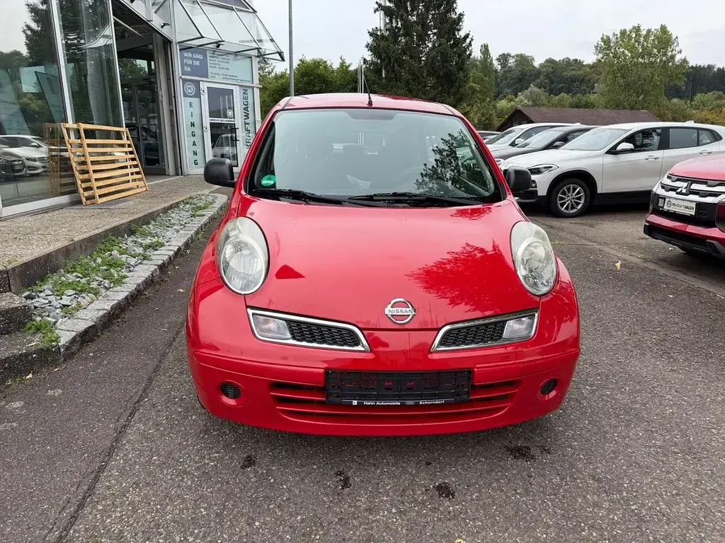 Gebraucht Nissan Micra Visia 65 PS (47 kW) 2010 Rot Kleinwagen