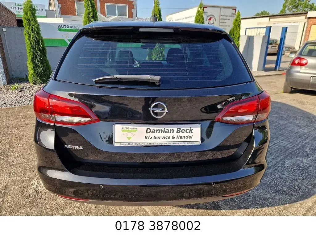 Gebraucht Opel Astra Edition 122 PS (89 kW) 2022 Onyx schwarz Kleinwagen