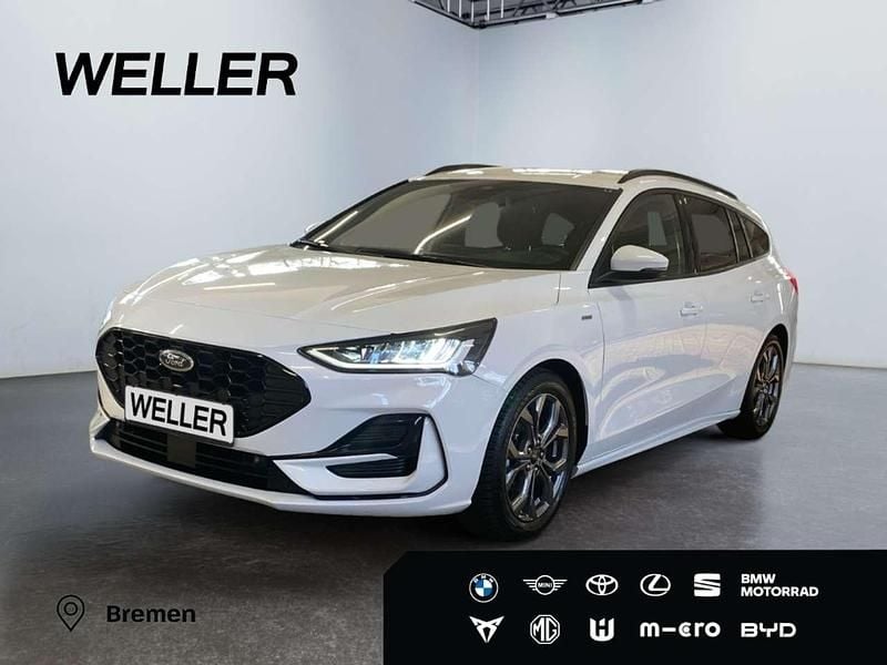 Gebraucht Ford Focus ST-Line 125 PS (91 kW) 2024 Weiss Kombi
