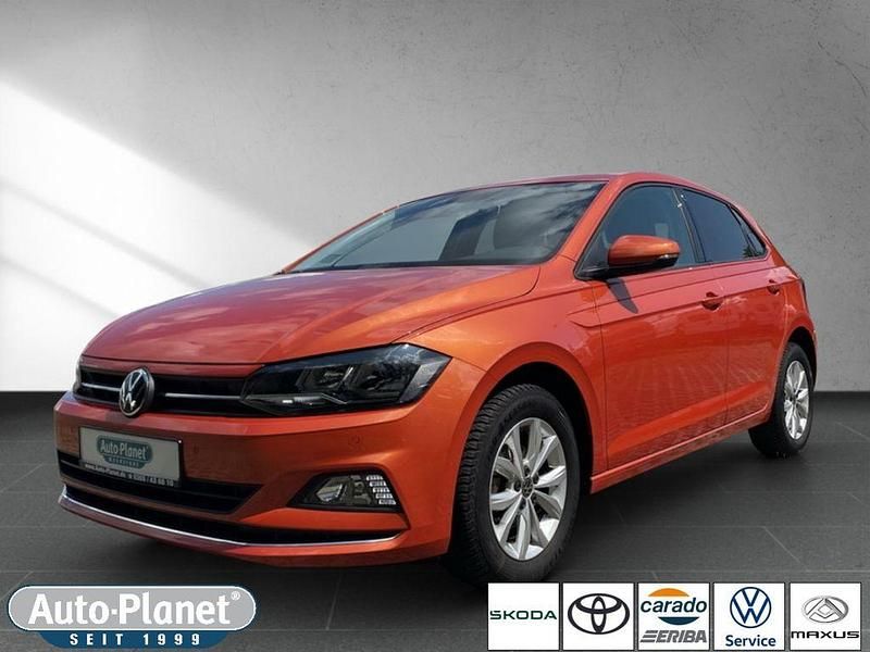 Orange Gebraucht 2021 VW Polo Highline Limousine | 17.990 € (Fairer Preis) - Bild 1/4