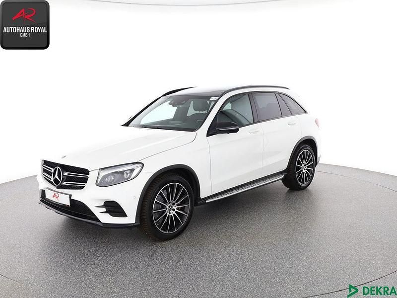 Weiß Gebraucht 2018 Mercedes GLC220 AMG SUV | 33.880 € (Fairer Preis) - Bild 1/4