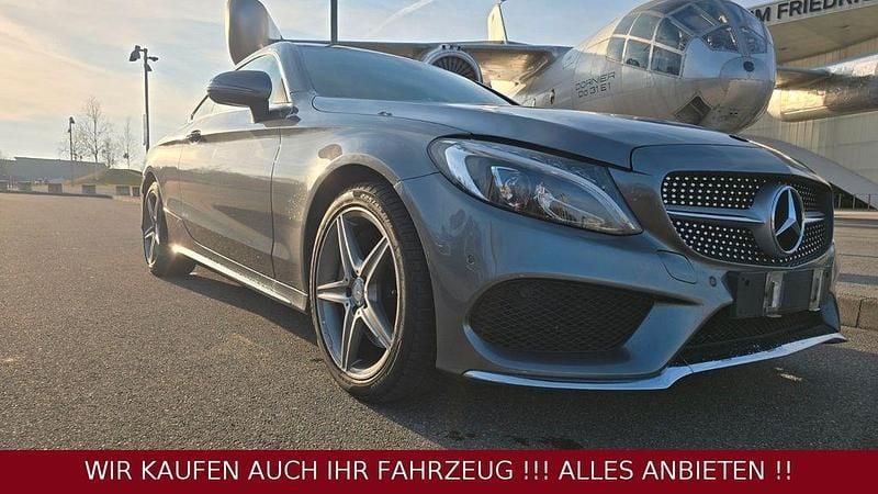 Selenitgrau metalliclack Gebraucht 2016 Mercedes C200 AMG Coupé | 20.890 € (Guter Preis) - Bild 1/4