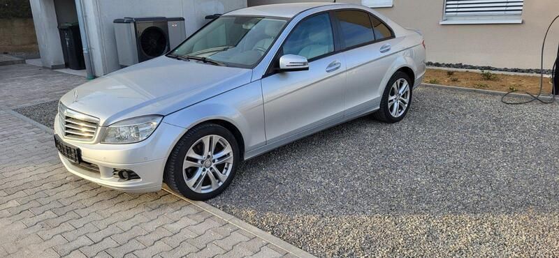 Silber Gebraucht 2008 Mercedes C180 Limousine | 7.400 € - Bild 1/4