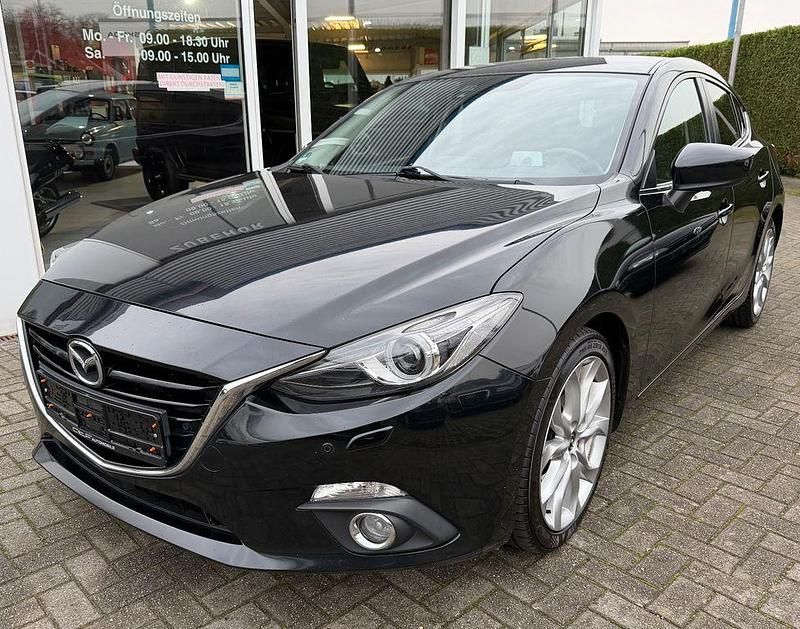 Schwarz Gebraucht 2014 Mazda 3 Sports-Line Limousine | 6.900 € (Fairer Preis) - Bild 1/4