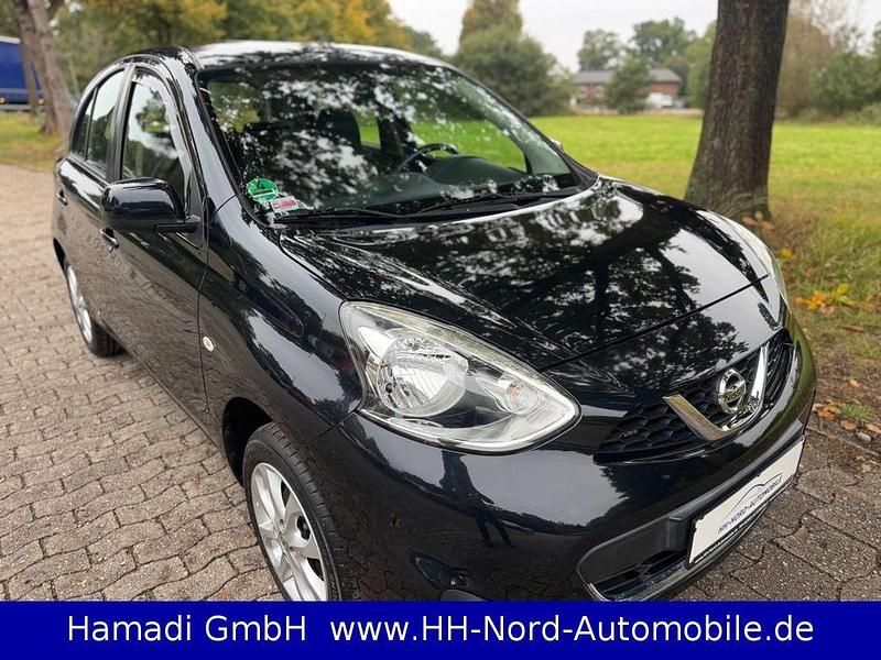 Schwarz Gebraucht 2013 Nissan Micra Acenta Kleinwagen | 4.999 € (Fairer Preis) - Bild 1/4