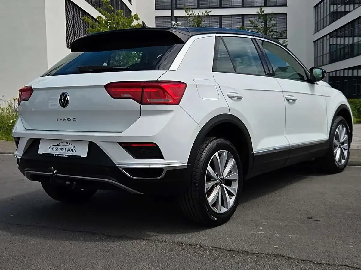 Gebraucht VW T-Roc Style 150 PS (110 kW) 2021 Weiß SUV