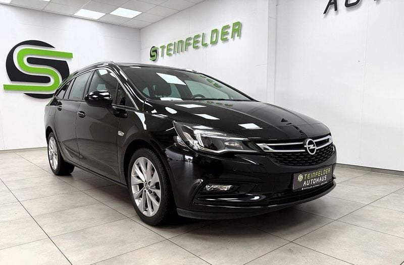 Schwarz Gebraucht 2018 Opel Astra Innovation Kombi | 13.990 € (Fairer Preis) - Bild 1/4