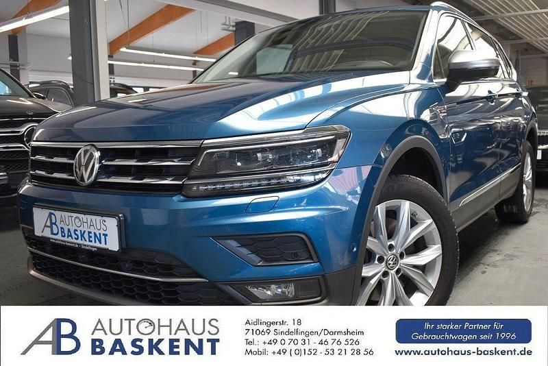 Blau Gebraucht 2021 VW Tiguan Highline SUV | 27.450 € (Fairer Preis) - Bild 1/4