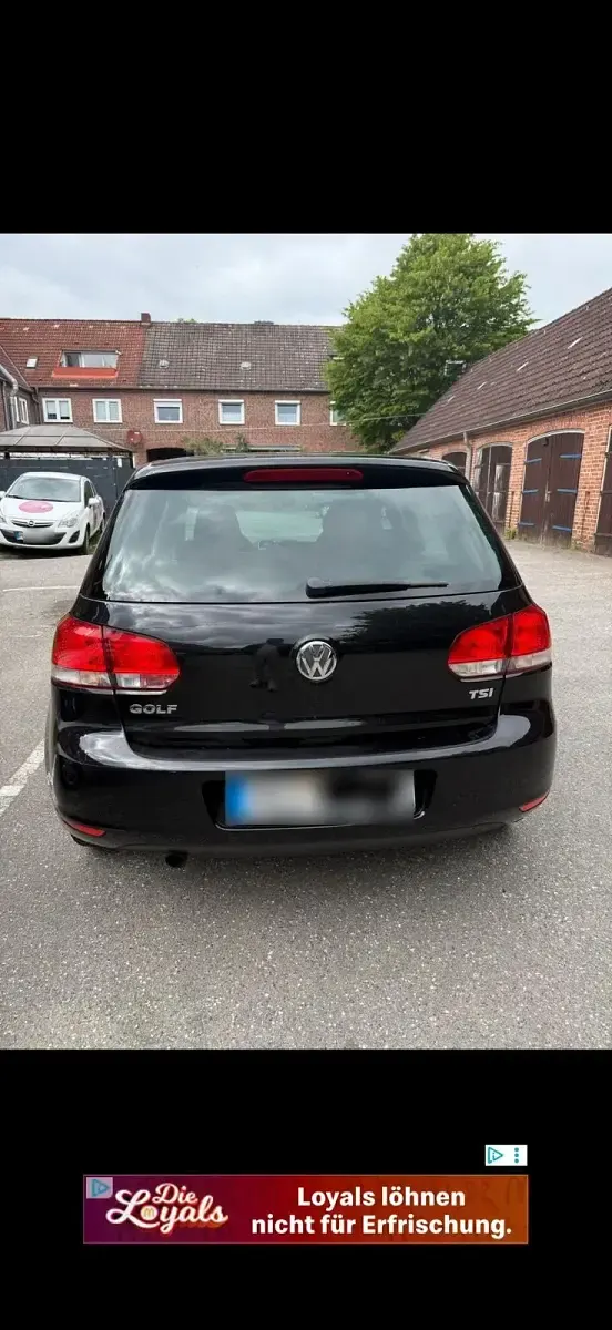 Gebraucht VW Golf VI 105 PS (77 kW) 2012 Schwarz Kleinwagen