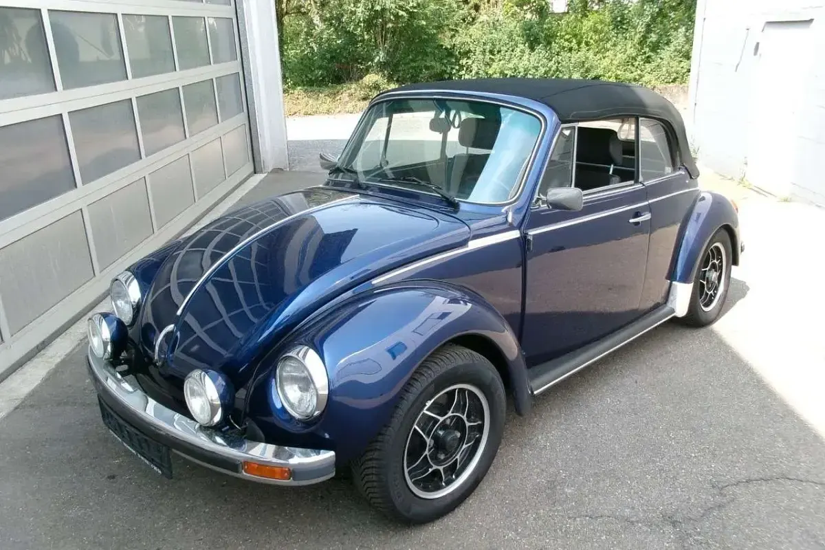 Gebraucht VW Käfer 65 PS (47 kW) 1977 Blau Cabrio