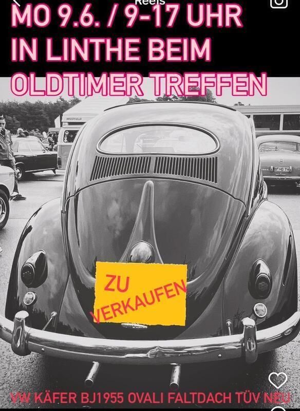 Schwarz Gebraucht 1955 VW Käfer Kleinwagen | 28.000 € - Bild 1/3