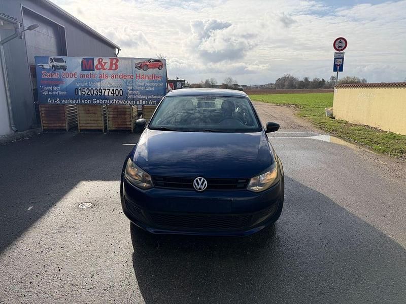 Gebraucht VW Polo Trendline 69 PS (50 kW) 2010 Blau Kleinwagen