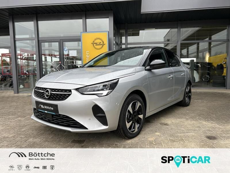 Grau/typ aussenverkleidung met Neu 2024 Opel Corsa-e Elegance Kleinwagen | 20.980 € - Bild 1/4