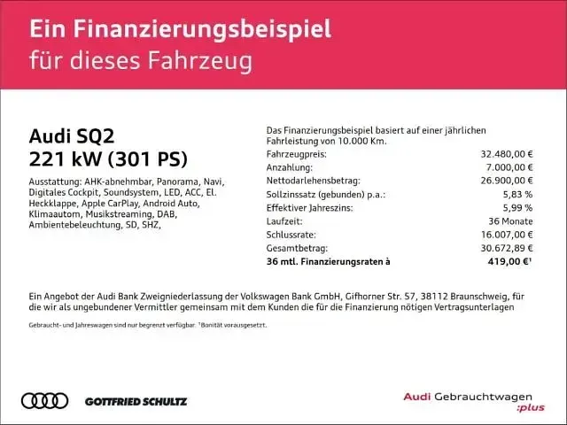 Gebraucht Audi SQ2 Sport 300 PS (220 kW) 2023 Grau SUV