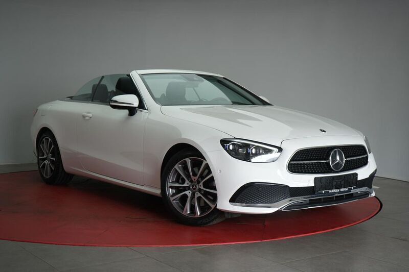 Polar white Gebraucht 2020 Mercedes E200 Avantgarde Cabrio | 35.490 € (Fairer Preis) - Bild 1/4