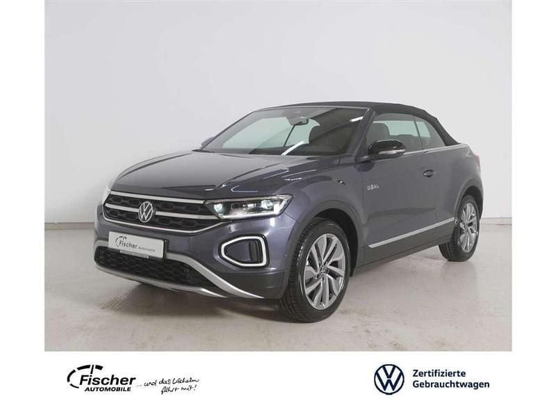 Grau Gebraucht 2025 VW T-Roc Cabriolet Goal Cabrio | 29.480 € (Superpreis) - Bild 1/3