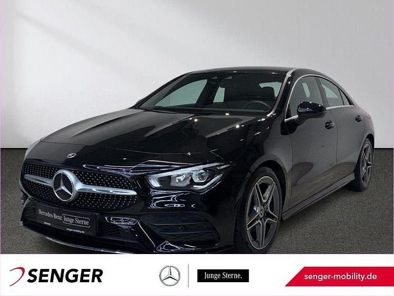Schwarz Gebraucht 2022 Mercedes CLA180 AMG Limousine | 29.480 € (Fairer Preis) - Bild 1/3