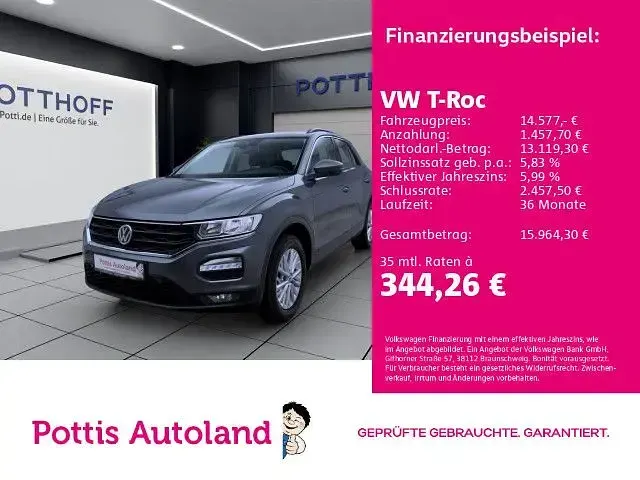Gebraucht VW T-Roc 116 PS (85 kW) 2019 SUV