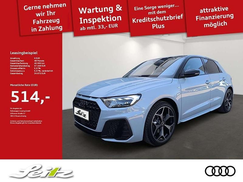 Weiß Neu 2025 Audi A1 Sportback S-Line Kleinwagen | 37.249 € (Etwas zu teuer) - Bild 1/3