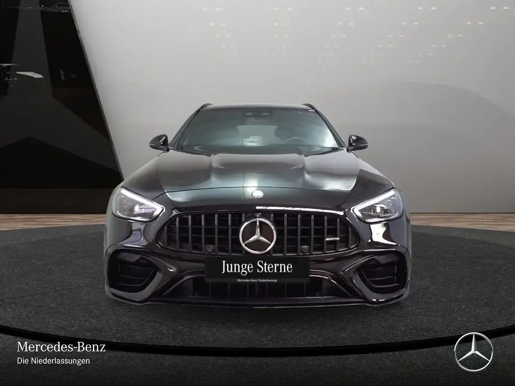 Gebraucht Mercedes C63S AMG Night 476 PS (350 kW) 2024 Schwarz Limousine