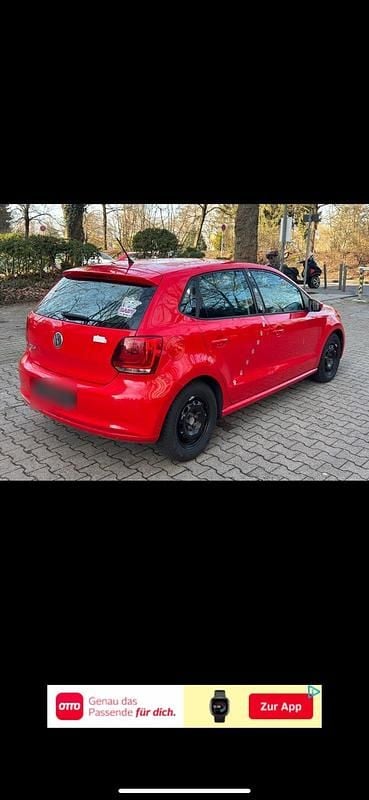 Gebraucht VW Polo 60 PS (44 kW) 2010 Rot Kleinwagen