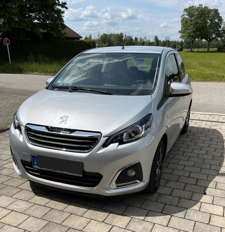 Silber Gebraucht 2021 Peugeot 108 Allure Kleinwagen | 8.999 € (Guter Preis) - Bild 1/4