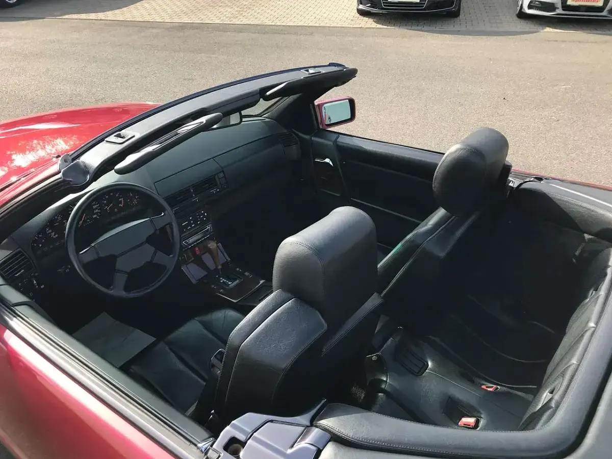 Gebraucht Mercedes SL500 326 PS (239 kW) 1991 Rot Cabrio