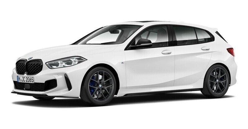 Weiß Gebraucht 2024 BMW M135 Comfort Edition Kleinwagen | 43.831 € (Etwas zu teuer) - Bild 1/4